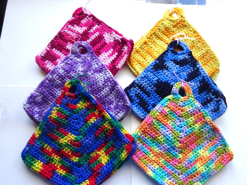 Gabis gehäkelte topflappen - gabis,