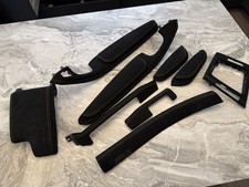 BMW E46 M3 CABRIO Interieurleisten Set ALCANTARA GELBE NÄHTE