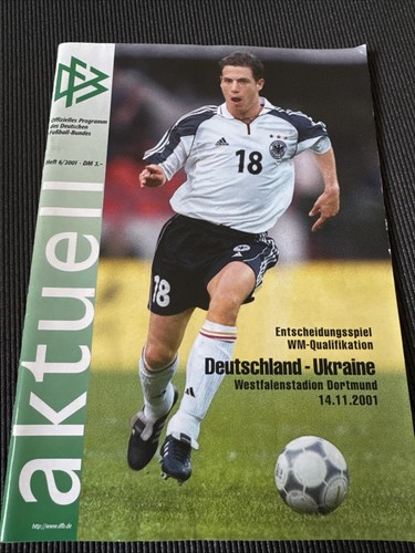 Programmheft 2001 deutschland - programmheft,