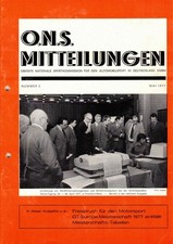 ONS Mitteilungen Nr. 5 Mai