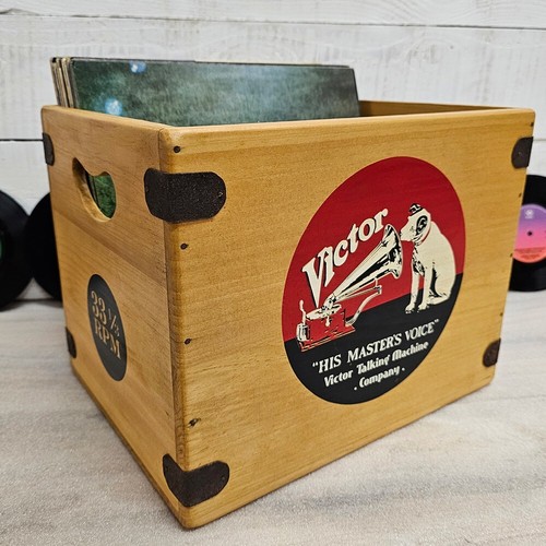 Victor schallplattenbox lp - schallplattenbox, 12"