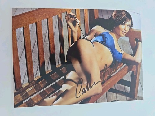 Catherine bell autogramm - xl,