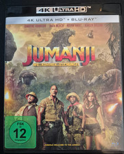 Blue Ray 4K Ultra HD - Dwayne Johnson - Jumanji - Willkommen im Dschungel