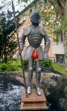 Ritter Dekofigur Metall ? Antik ?