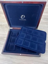 Münzkassette Holz mit 2x 12