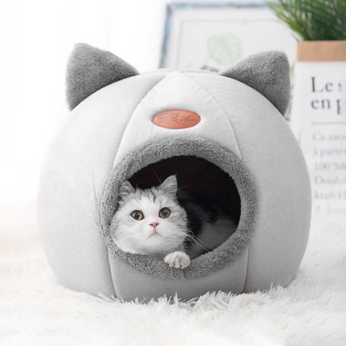 Tiefschlaf winter katzenbett - tiefschlaf,