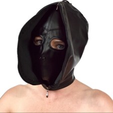 Kunstleder Doppel Maske -