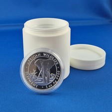 Münztube für 10 x 1 oz Silber Münze in Kapseln | Krügerrand | Somalia etc.