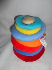 Haba Stapelturm aus Stoff Bunt