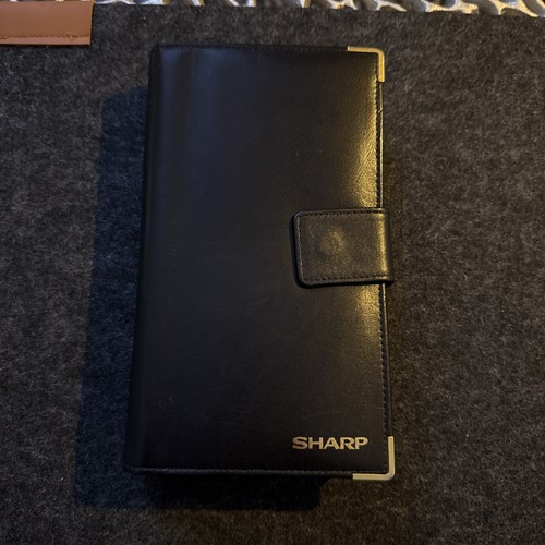 Sharp vintage ledertasche - sharp,