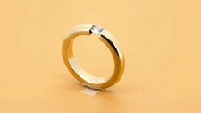 Gold Diamant Ring aus 585