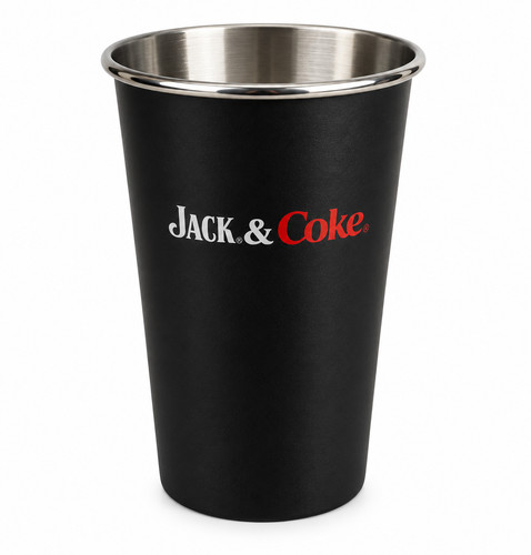 Jack daniels metall becher - metall,