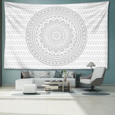 Streifen Mandala Wandbehang