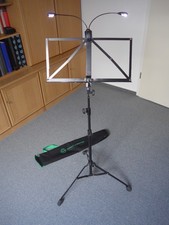 Notenständer mit Beleuchtung