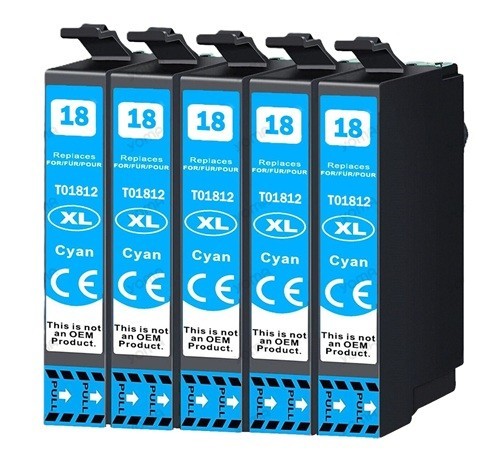 Patronen cyan epson 18xl - 5,