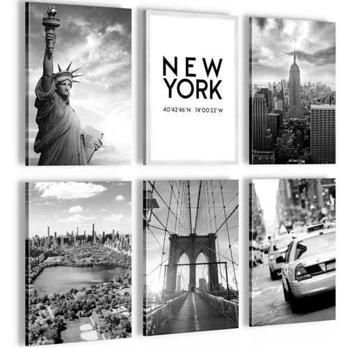 Wandbilder set xxl new york - set,
