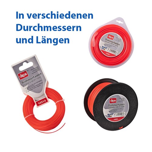 Trimmerfaden mähfaden faden - mähfaden,