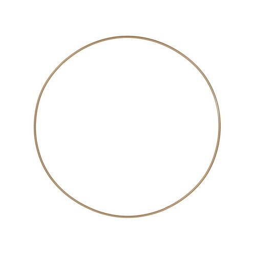 Metallring gold matt - metallring,