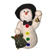 USA Animierter Singender Tanzender Schneemann Bewegung Spieluhr Weihnachten Deko