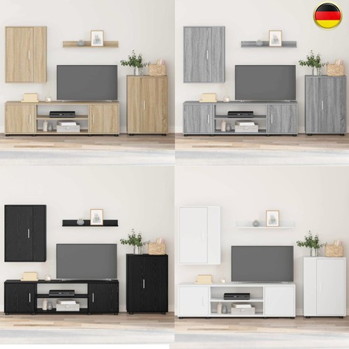 Tlg schrank set tv - 4-tlg.tv-schrank,