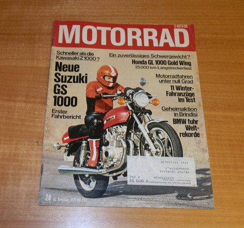 Motorrad suzuki gs - motorrad,