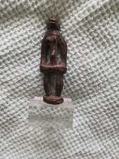 Sehr alte afrikanische Senufo Bronze - auf Sockel