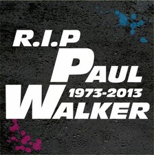 Paul Walker Aufkleber auto