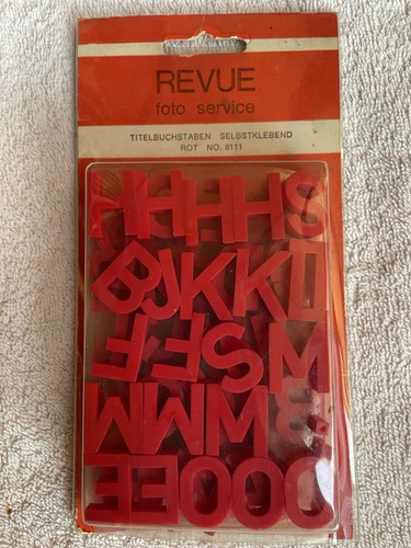Revue vintage titelbuchstaben - revue,