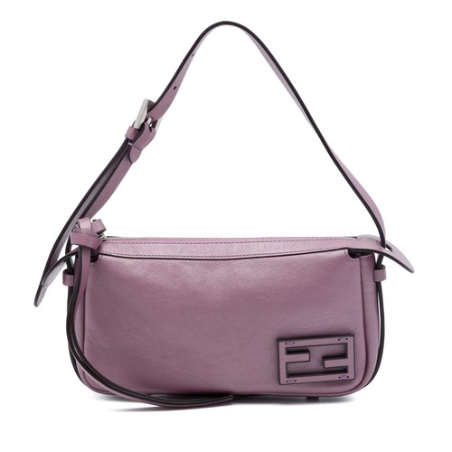Fendi mini metallic - mini, calfskin