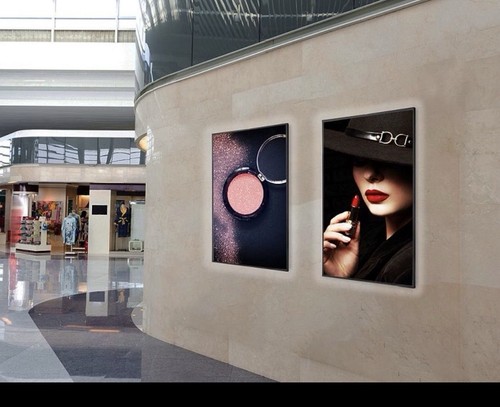 30x 60cm led - leuchtrahmen, slim