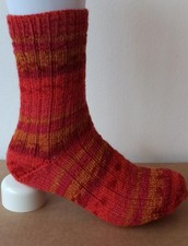 Handgestrickte Kuschelsocken