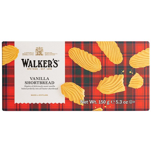 Walkers pure butter shortbread - walkers,