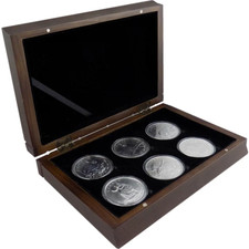 6 x Royal Canadian Mint Wildlife Serie 1oz .9999 Silbermünzen