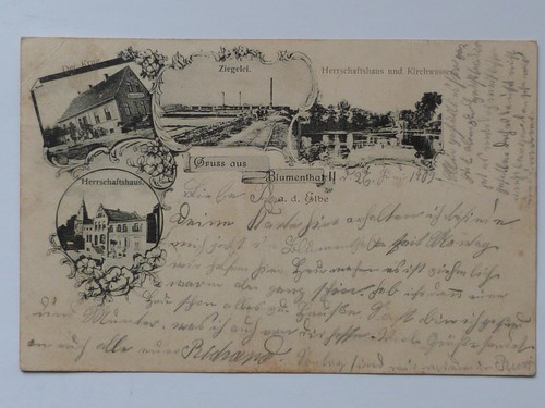 Blumenthal elbe b - d., (b