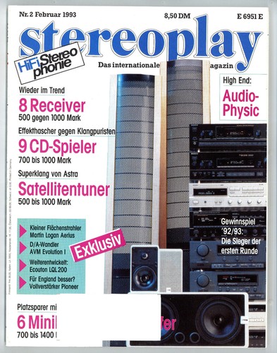 Stereoplay 1993 martin logan - 1993-2,
