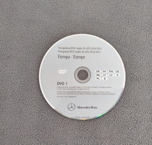 Dvd navigation mercedes - dvd,