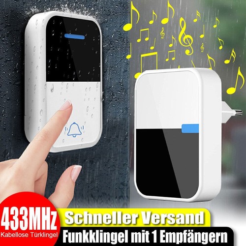 Batterielose funkklingel - batterielose,