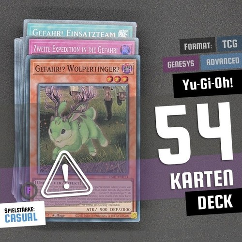 Yugioh gefahr deck 54 - -,