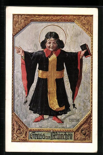 Künstler richard wagner - künstler-ak,