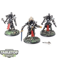 Adepta Sororitas - 3 x Paragon Warsuits - teilweise bemalt
