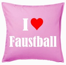 I Love Faustball Kissenbezug