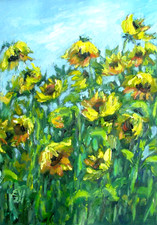 Sonnenblumen Original