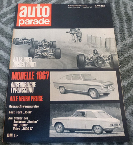 Auto parade 1966 - auto,
