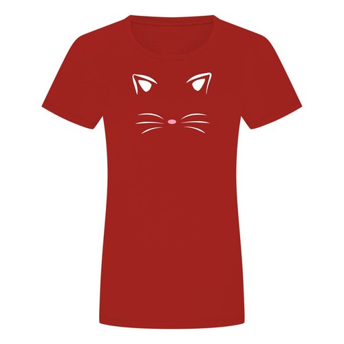 Katzengesicht damen shirt - katzengesicht,