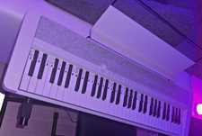 Casio Casiotone CT-S1WE Piano-Keyboard mit 61 anschlagdynamischen Tasten