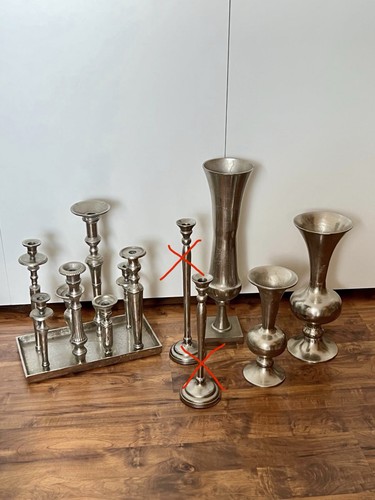 Set kerzentablett - set,