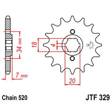 7341 - compatible with Honda