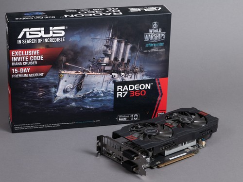 Asus amd radeon 360 - radeon, oc