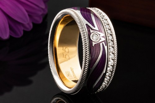 Wellendorff ring purpurflügel - wellendorff,
