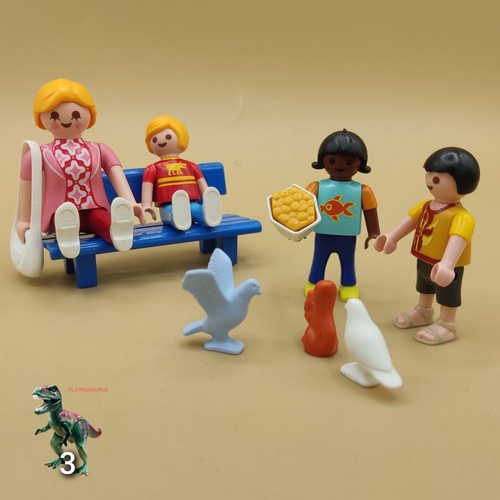 Playmobil frau und kinder - frau,
